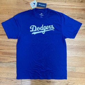 MEN’S LA DODGERS FANATICS NEW WITH TAGS BLUE T-SHIRT